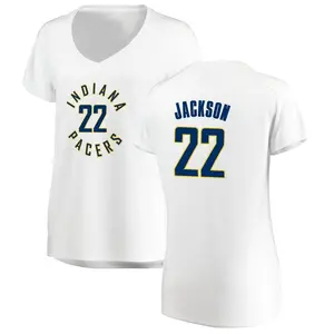 Adult Indiana Pacers #22 Isaiah Jackson Statement Swingman Jersey