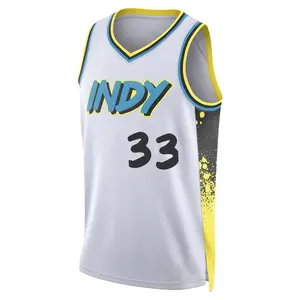 Indiana Pacers Swingman White Myles Turner 2024/25 City Edition Jersey - Youth