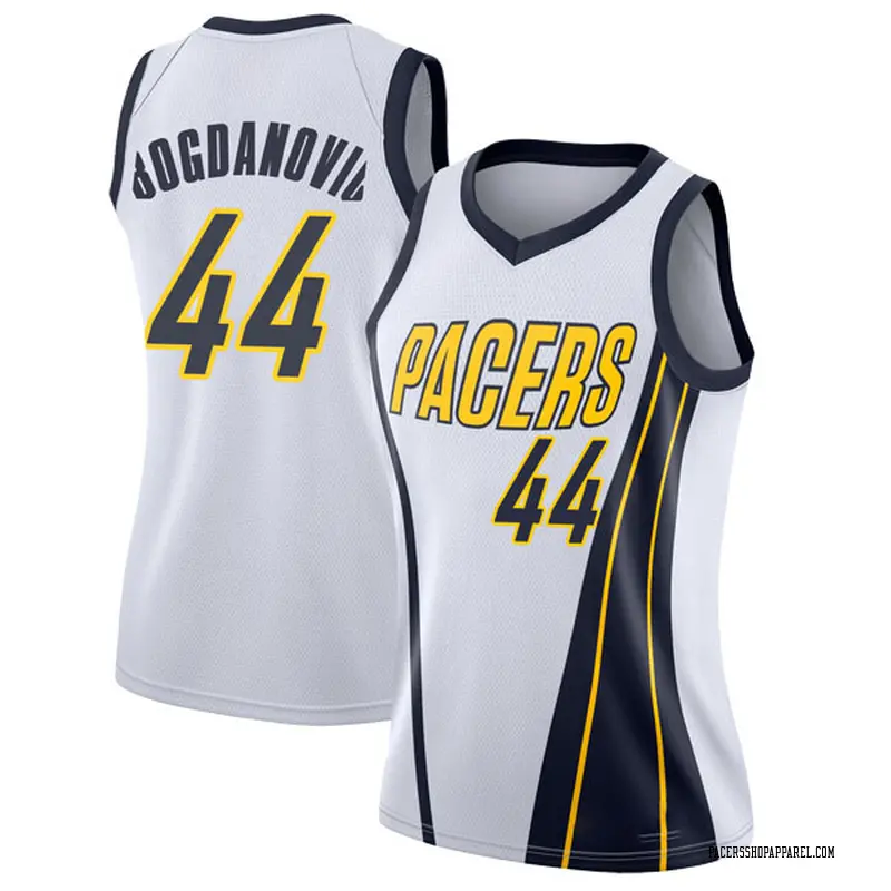 Nike Indiana Pacers Swingman White Bojan Bogdanovic 2018/19 Jersey ...